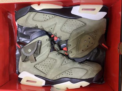 Travis Scott × Nike Air Jordan 6 Retro "Medium Olive"