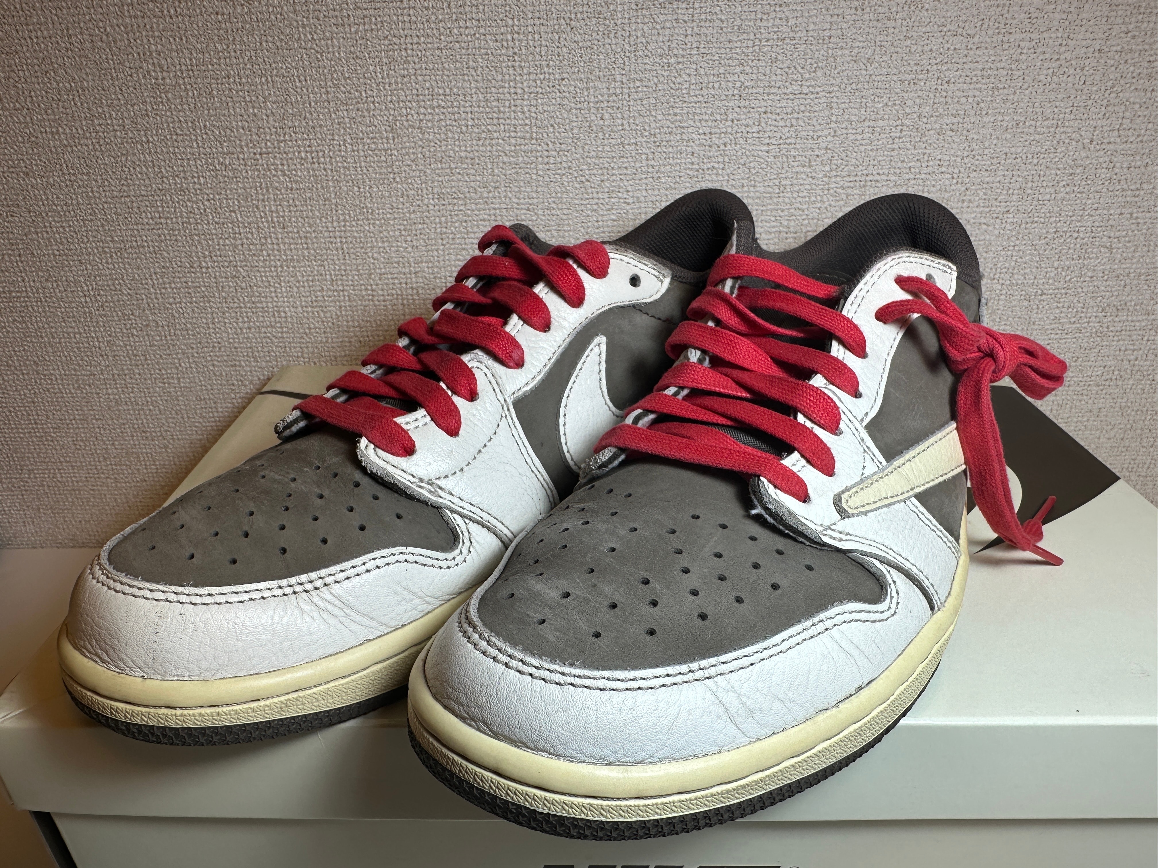 Travis Scott × Nike Air Jordan 1 Low OG SP "Reverse Mocha/Sail and Ridgerock"