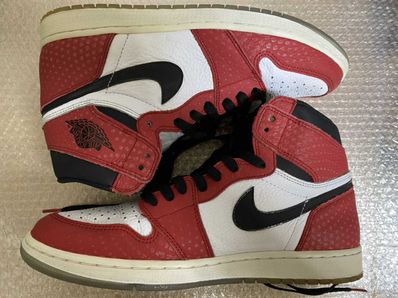 Spiderman × Nike Air Jordan 1 Origin Story "Gym Red/White/Photo Blue/Black"