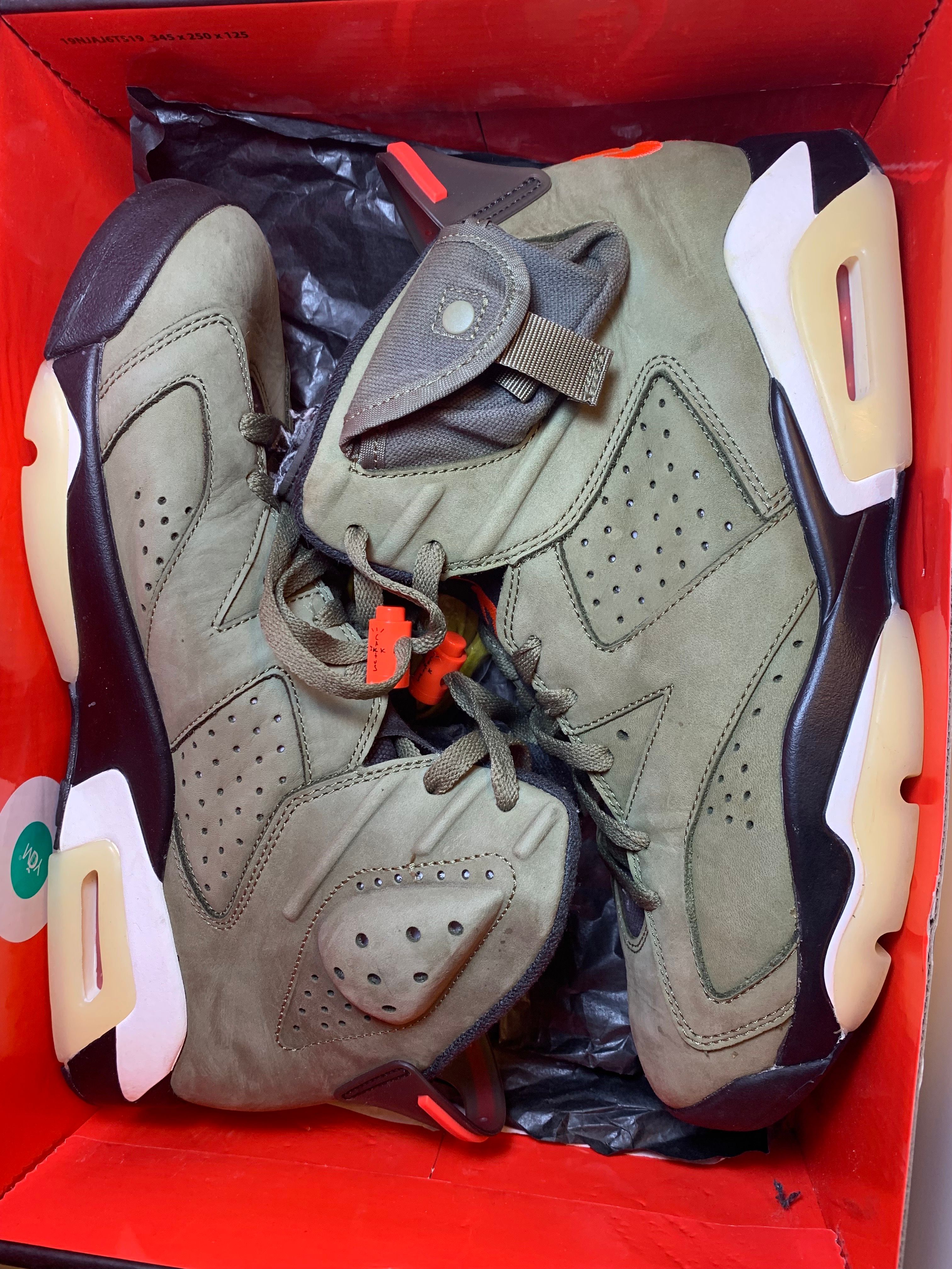 Travis Scott × Nike Air Jordan 6 Retro "Medium Olive"
