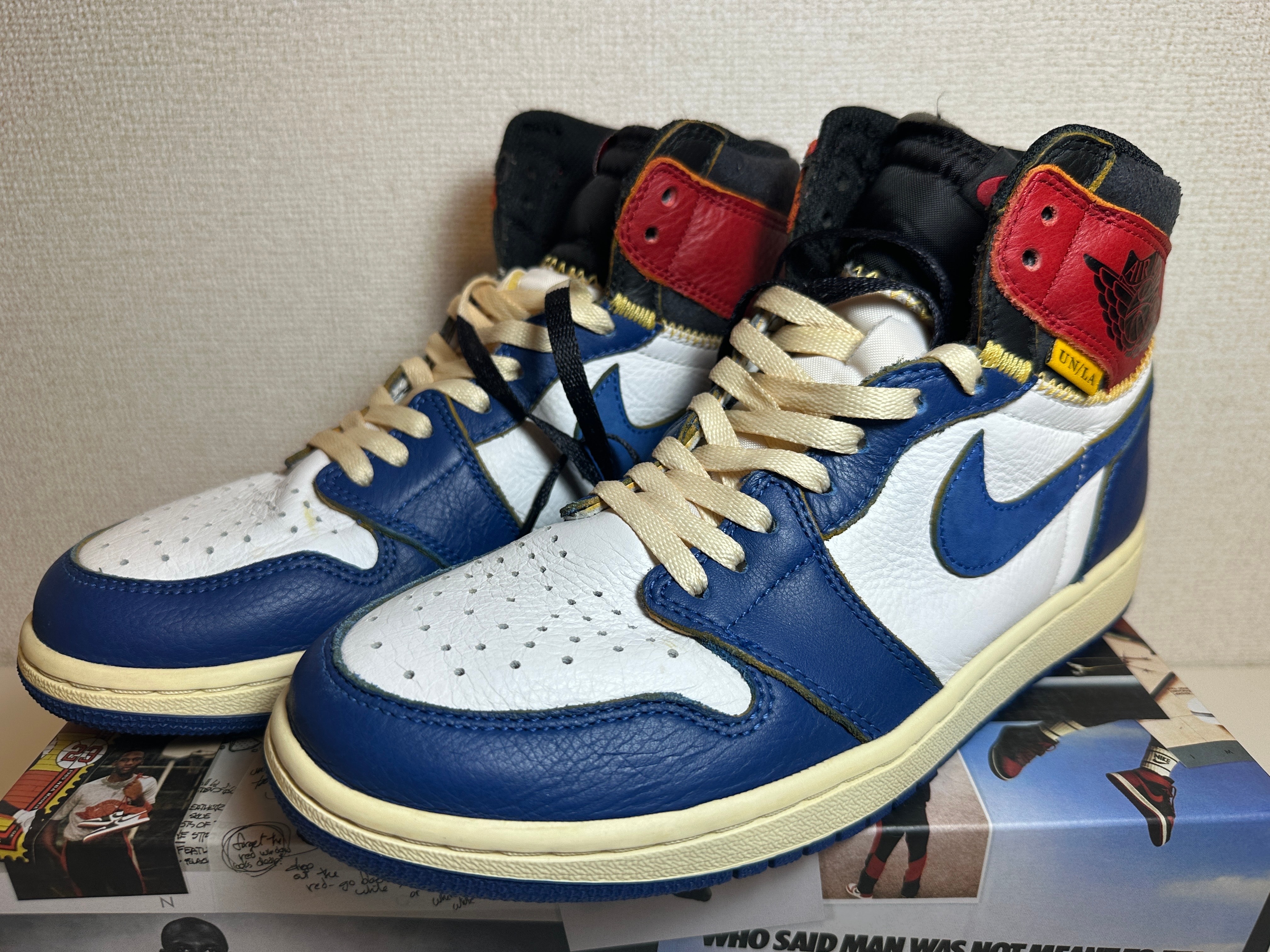 UNION × Nike Air Jordan 1 Retro High OG NRG "Storm Blue/Varsity Red"