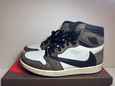 Travis Scott × Nike Air Jordan 1 Retro High OG TS SP "Sail/Dark Mocha"