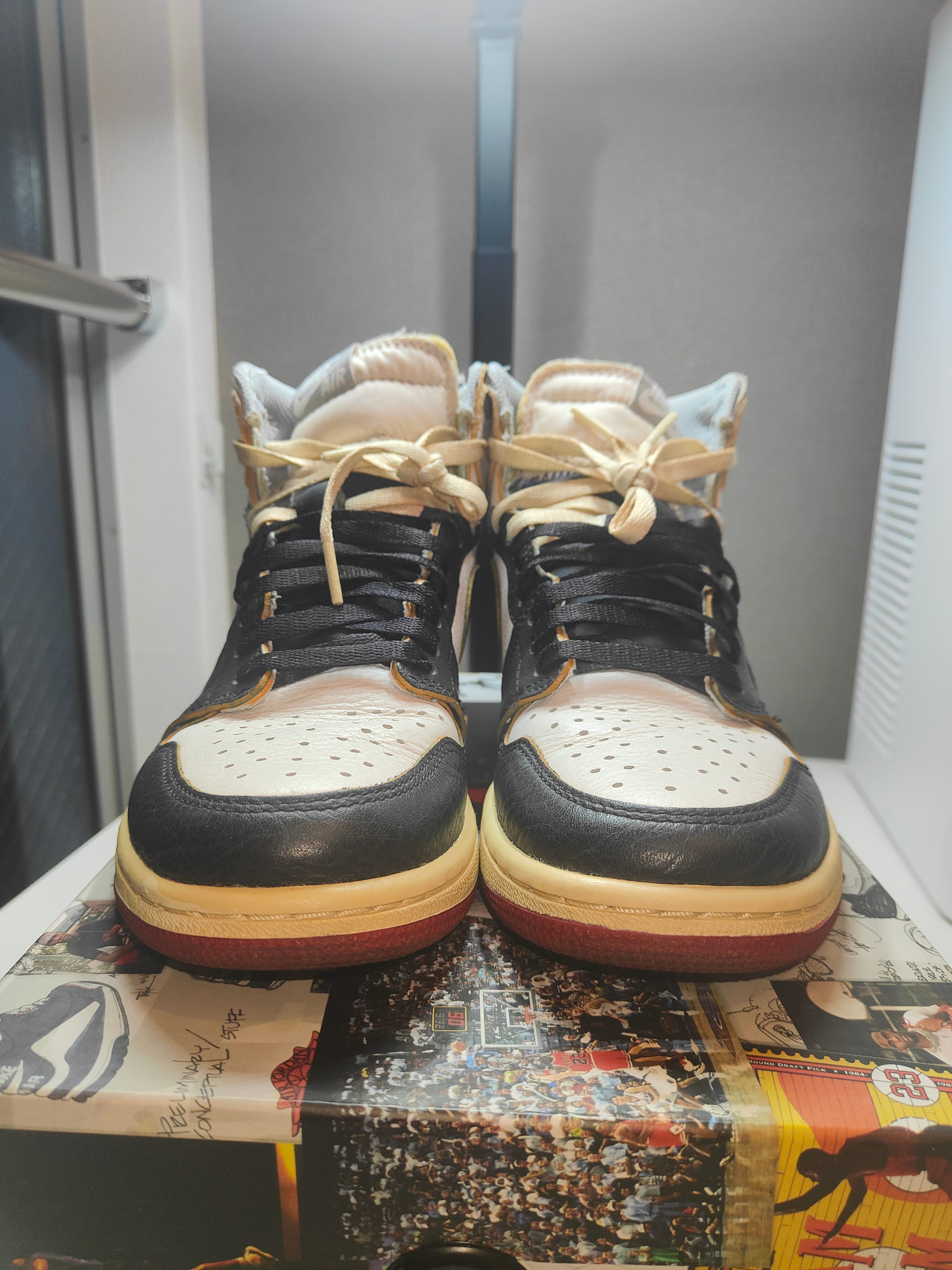 UNION × Nike Air Jordan 1 Retro High OG NRG "Varsity Red/Wolf Grey"
