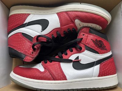 Spiderman × Nike Air Jordan 1 Origin Story "Gym Red/White/Photo Blue/Black"