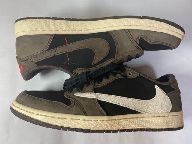 Travis Scott × Nike Air Jordan 1 Low OG SP-T  "Black/Dark Mocha"