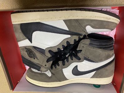 Travis Scott × Nike Air Jordan 1 Retro High OG TS SP "Sail/Dark Mocha"