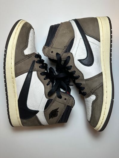 Travis Scott × Nike Air Jordan 1 Retro High OG TS SP "Sail/Dark Mocha"