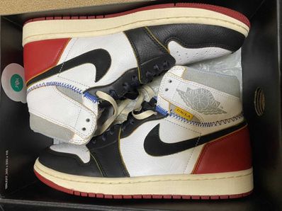 UNION × Nike Air Jordan 1 Retro High OG NRG "Varsity Red/Wolf Grey"