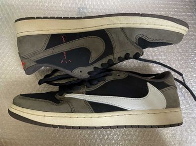 Travis Scott × Nike Air Jordan 1 Low OG SP-T "Black/Dark Mocha"