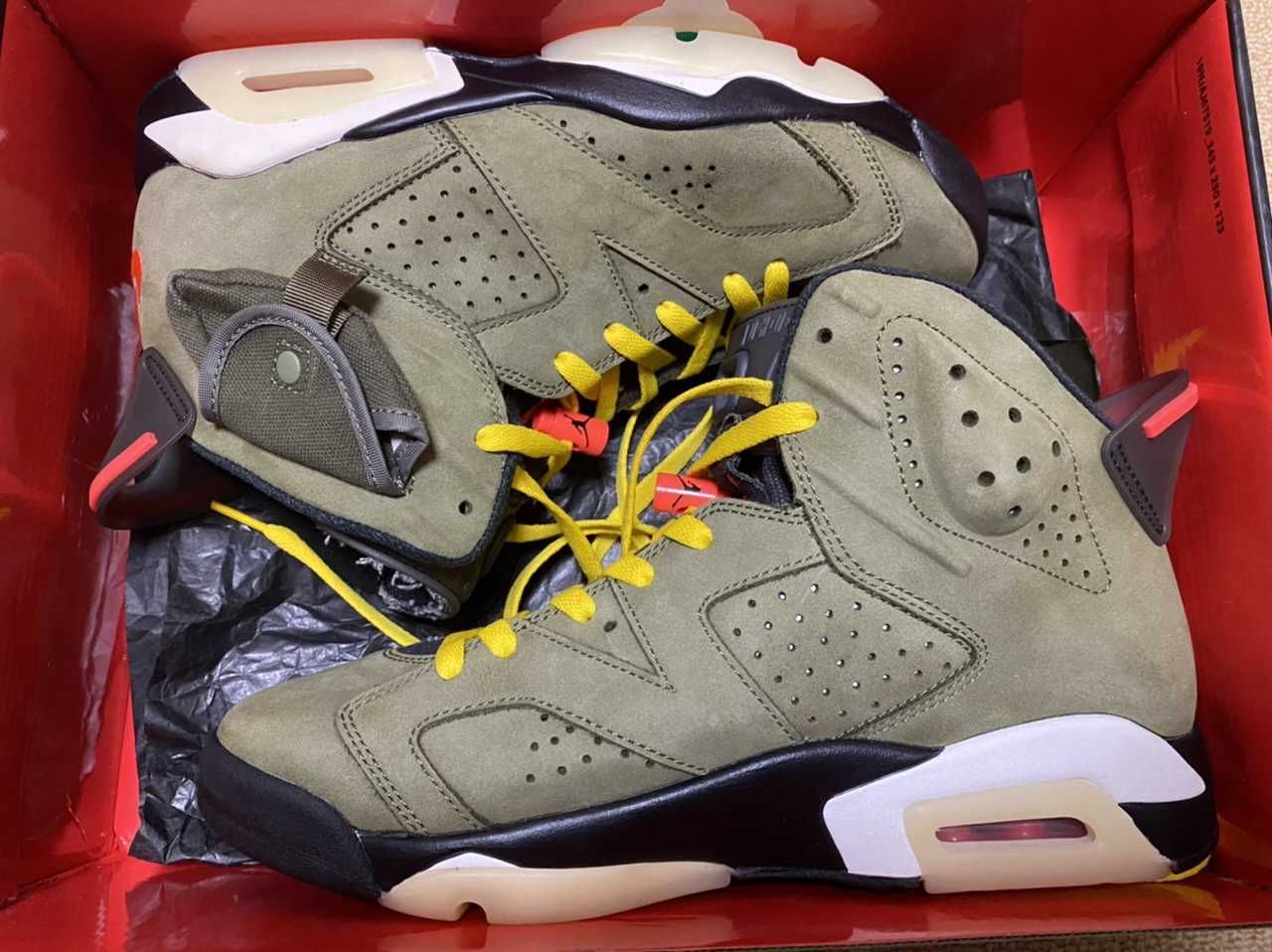 Travis Scott × Nike Air Jordan 6 Retro "Medium Olive"