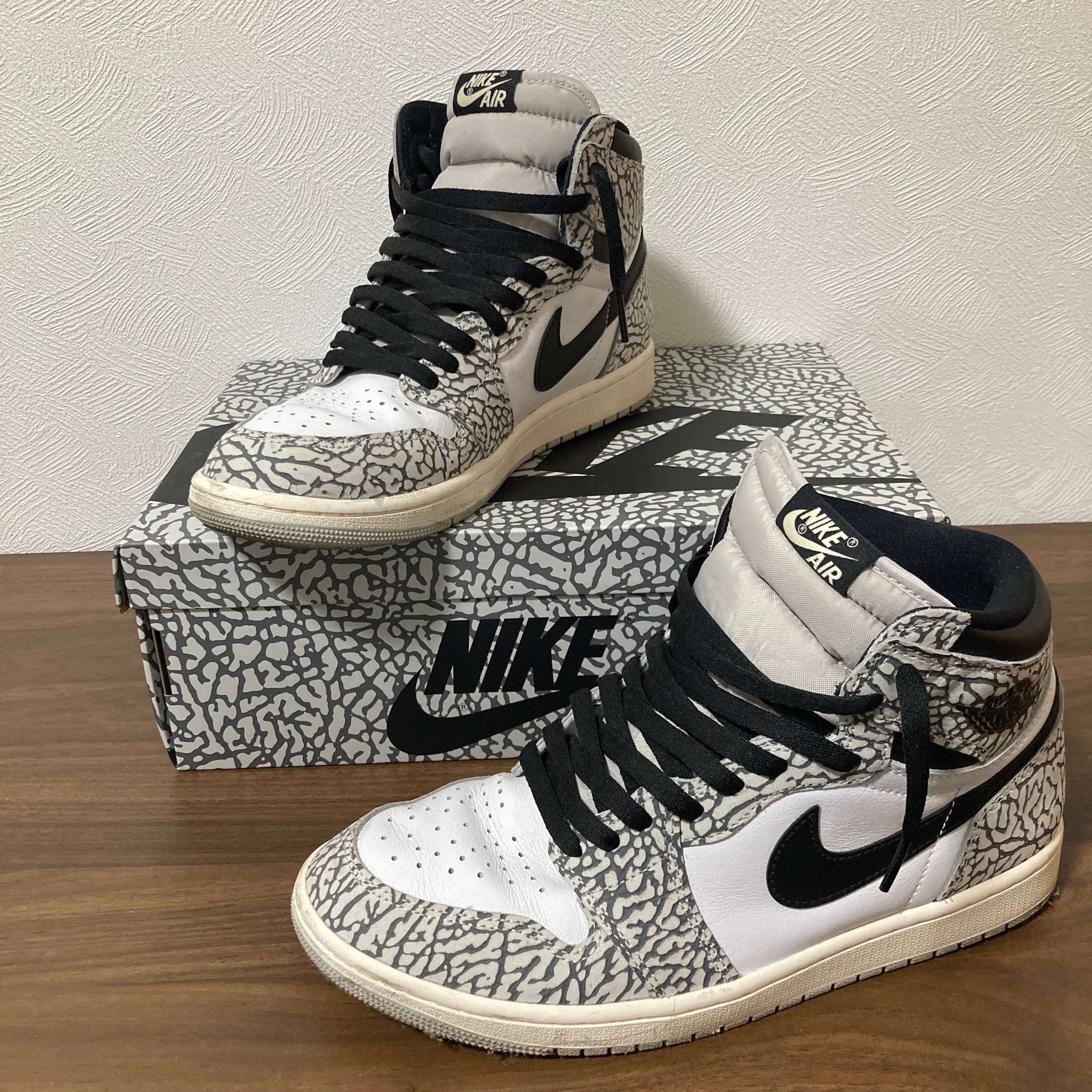 Nike Air Jordan 1 High OG "White Cement/Safari"