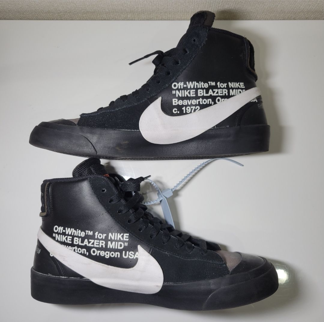 Off-White × Nike Blazer Studio Mid "Grim Reaper"