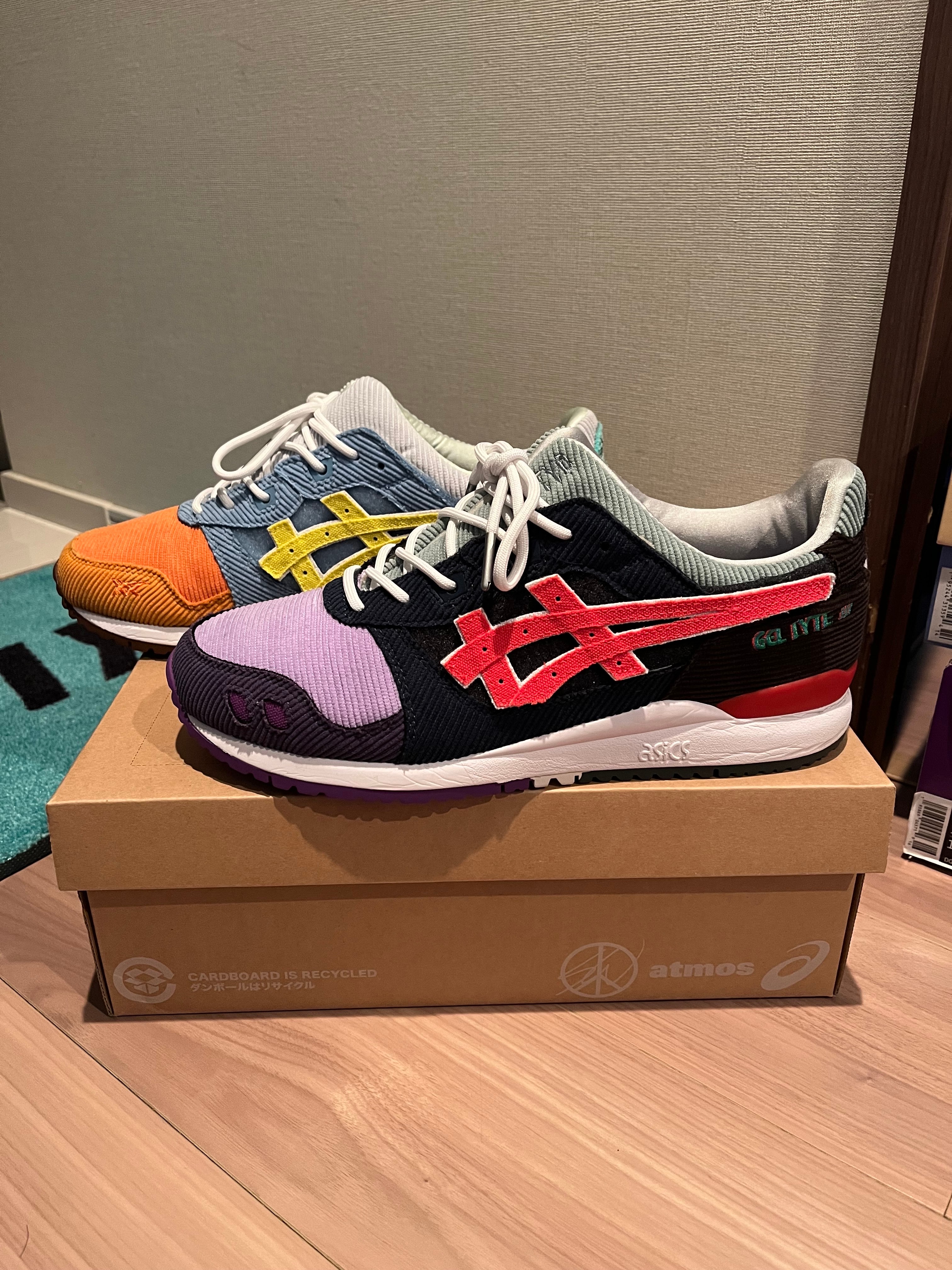 ショーン・ウェザースプーン × アトモス × アシックス ゲルライト3 OG "マルチ"