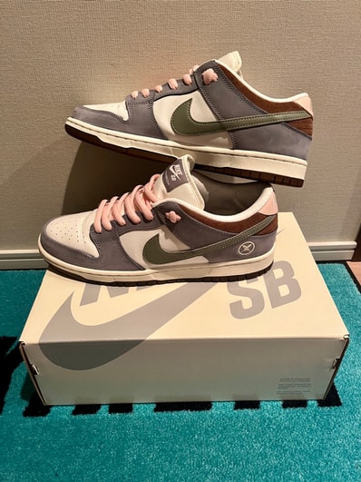 堀米 雄斗(Yuto Horigome) × Nike SB Dunk Low Pro QS "Wolf Grey"