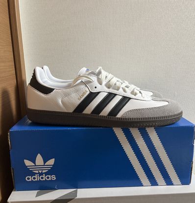 adidas Samba OG "Cloud White/Core Black/Clear Granite"