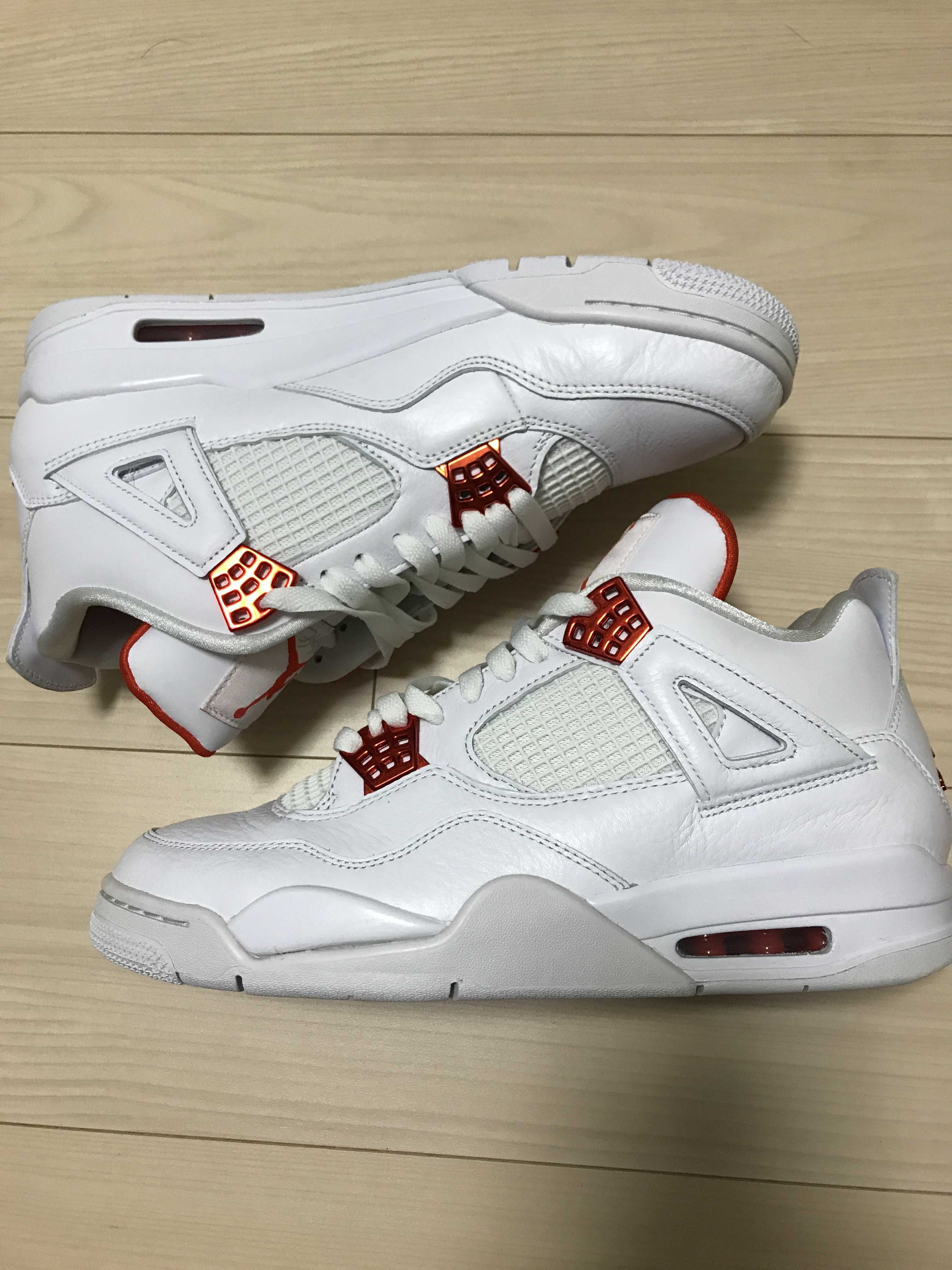 Nike Air Jordan 4 Retro "White/Team Orange"