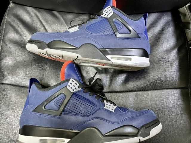 Nike Air Jordan 4 Retro WNTR "Loyal Blue/White/Black"