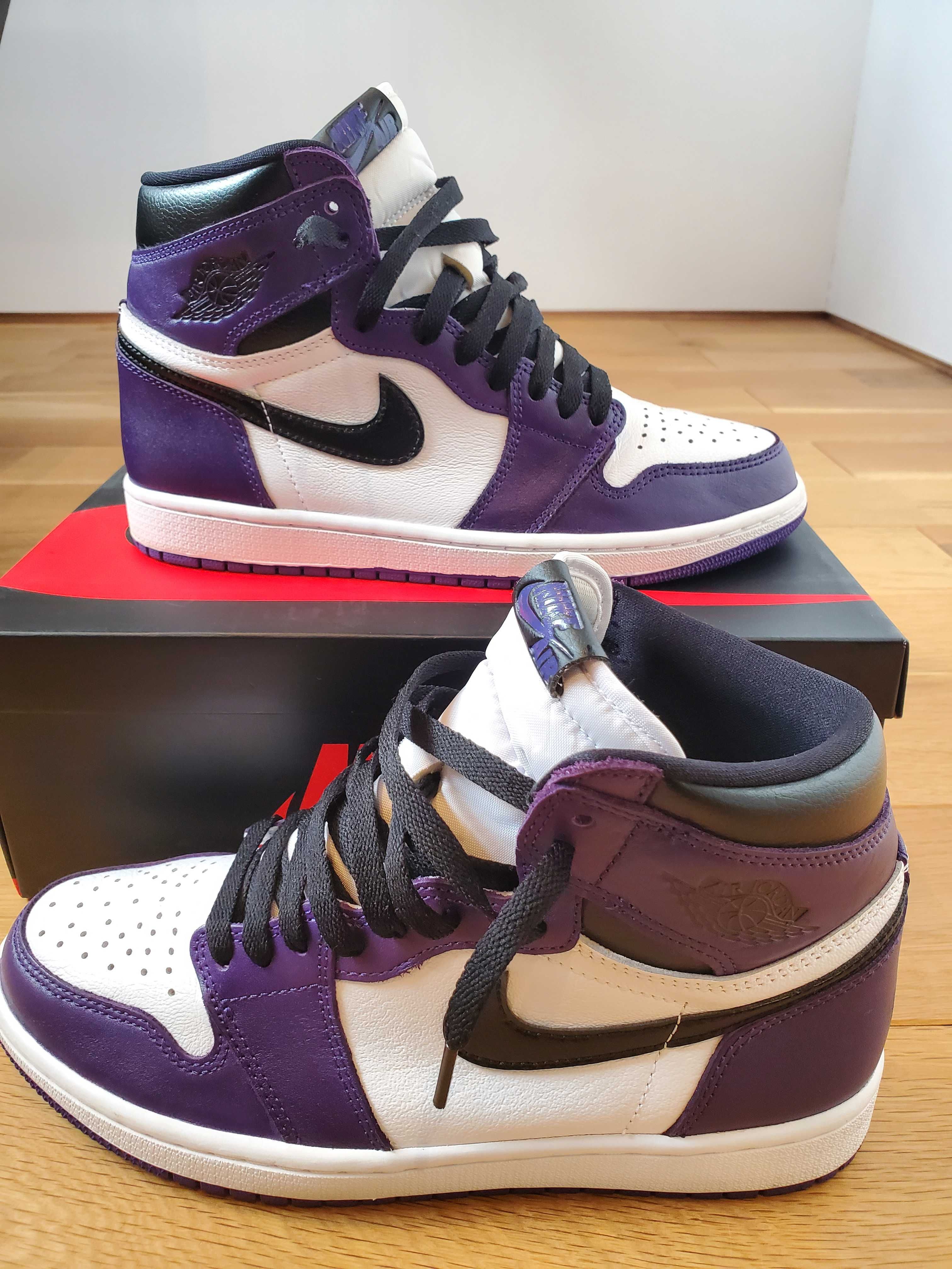 Nike Air Jordan 1 Retro High OG "Court Purple White/Black" (2020)
