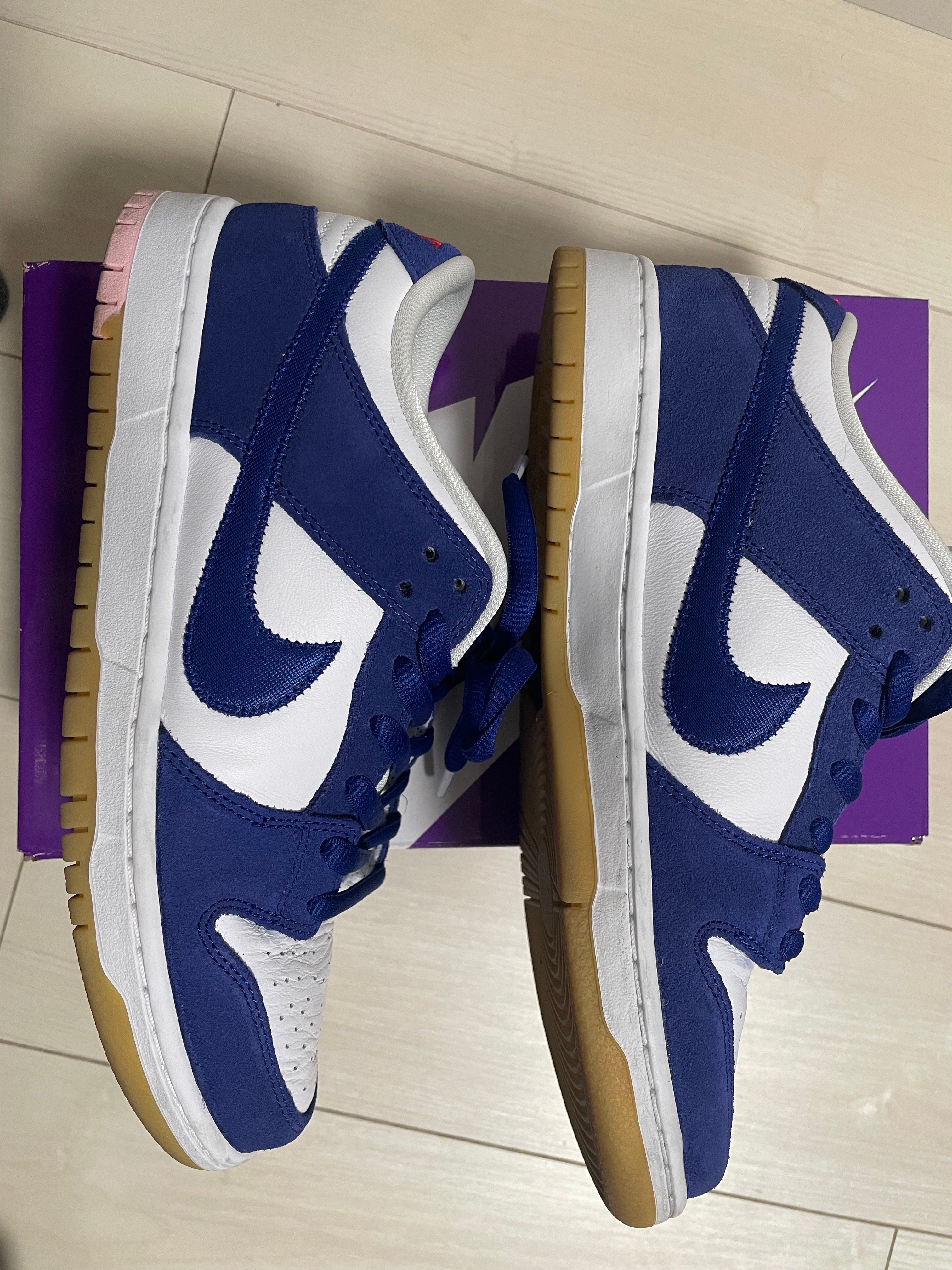 Nike SB Dunk Low "Los Angeles Dodgers/Deep Royal Blue"