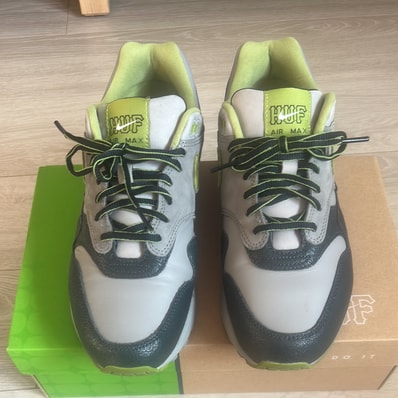 HUF × Nike Air Max 1 "Anthracite and Medium Grey"