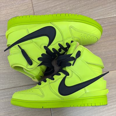 AMBUSH × NIKE DUNK HIGH "FLASH LIME"