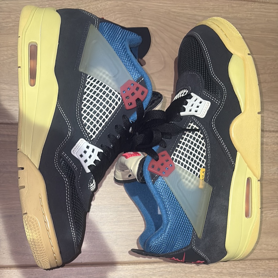 UNION × Nike Air Jordan 4 "Off Noir"