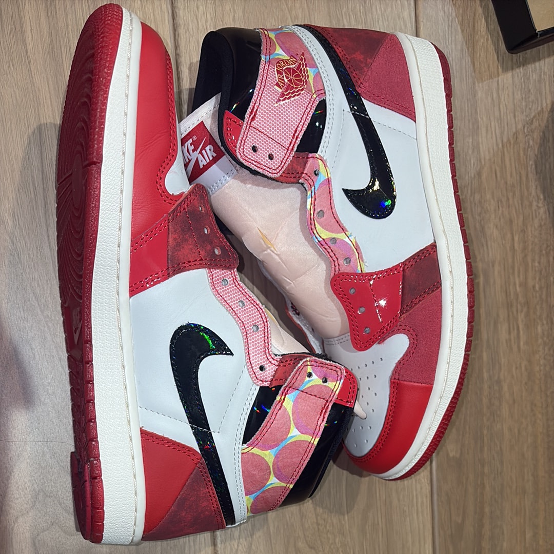 Spider-Man × Nike Air Jordan 1 Retro High OG SP "Spider-Man: Across the Spider-Verse/University Red"