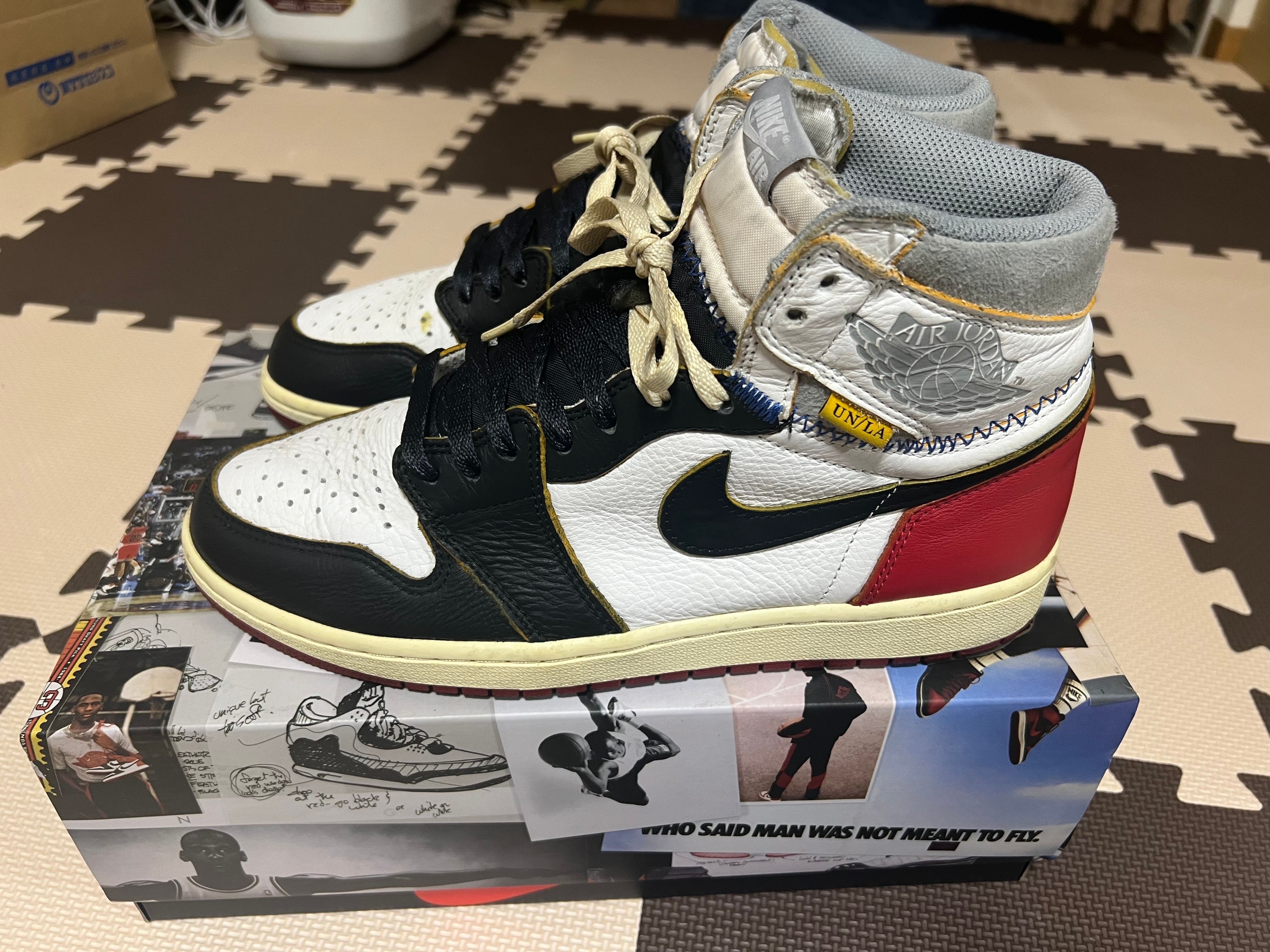 UNION × Nike Air Jordan 1 Retro High OG NRG "Varsity Red/Wolf Grey"