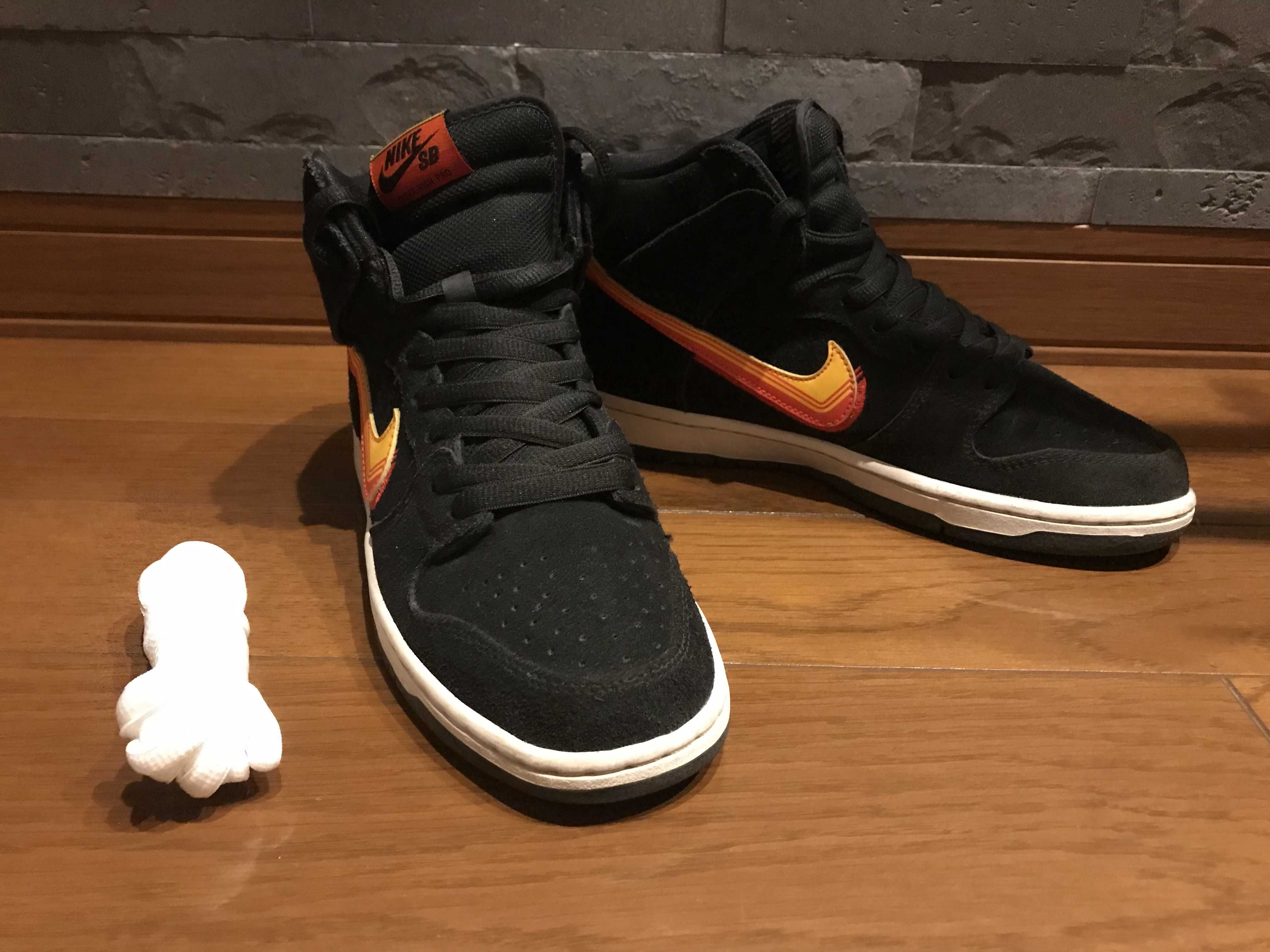 Nike SB Dunk High Pro "Black/Team Orange"