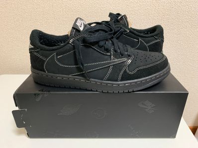 Travis Scott × Nike Air Jordan 1 Low OG SP "Black Phantom"