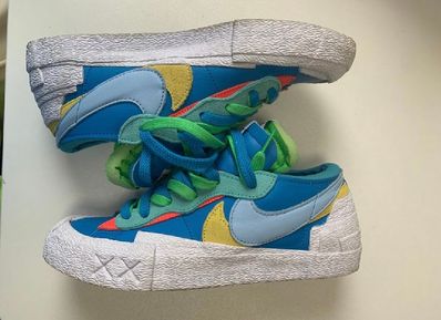 KAWS × sacai × Nike Blazer Low "Neptune Blue"