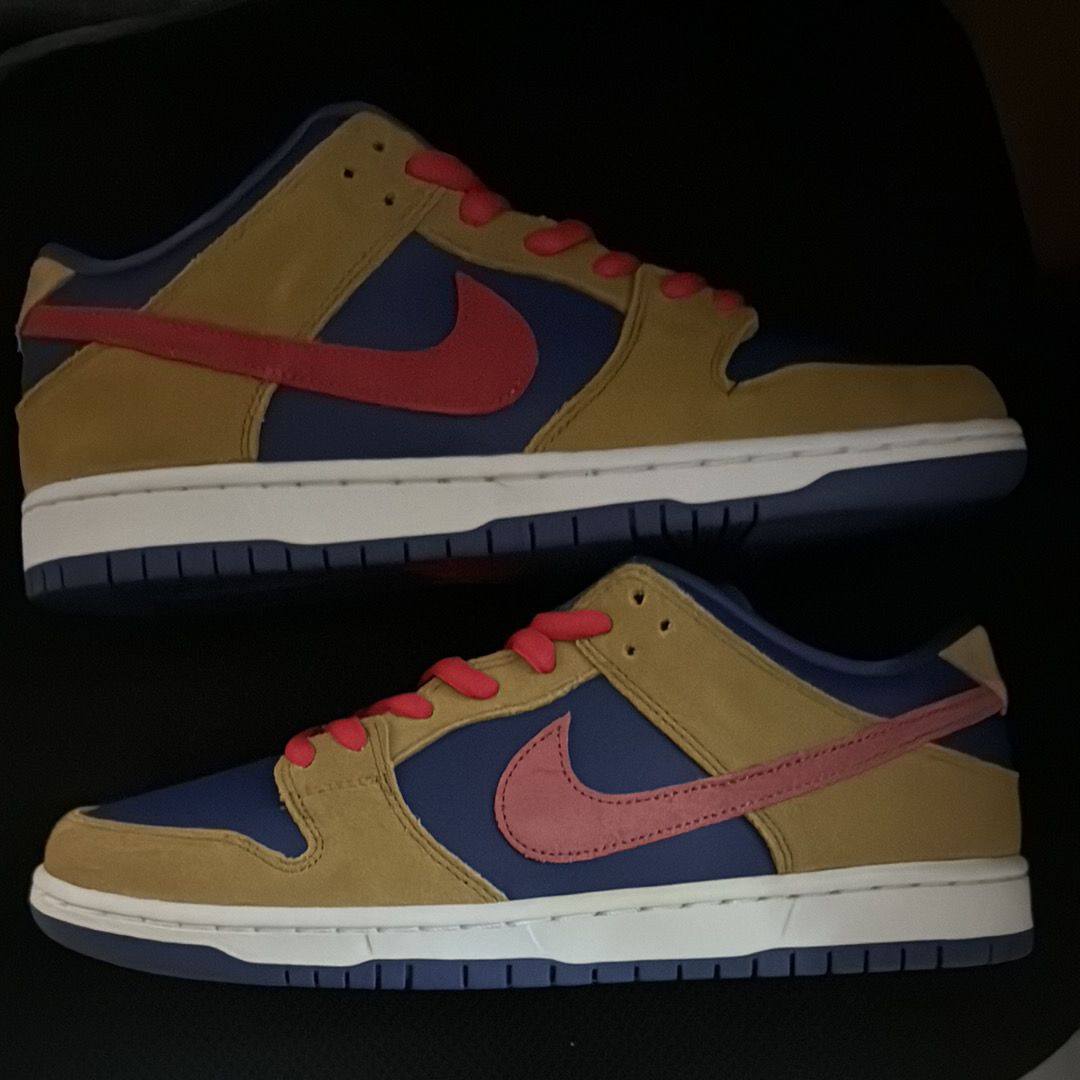 Nike SB Dunk Low Pro "Wheat and Purple"