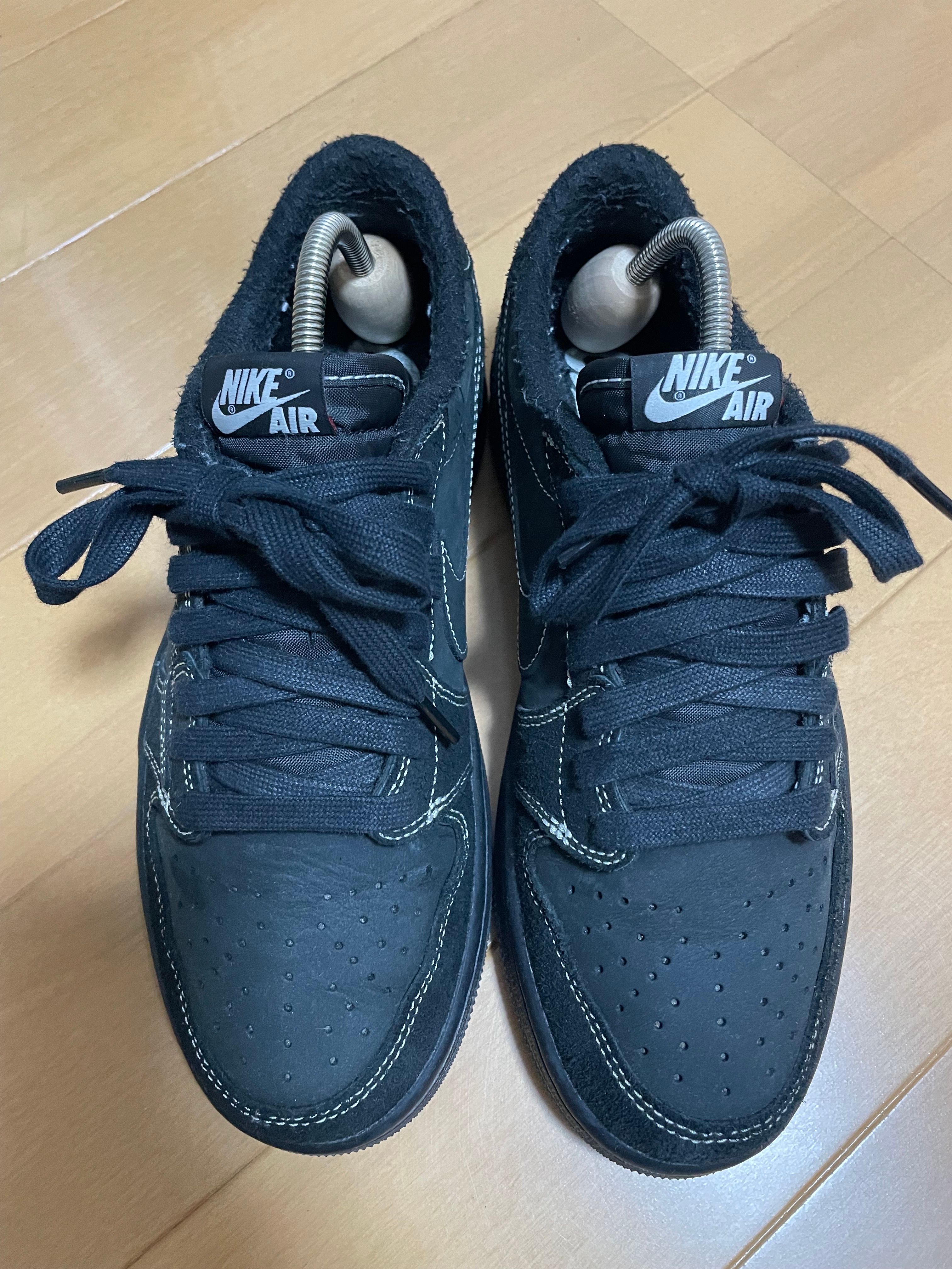 Travis Scott × Nike Air Jordan 1 Low OG SP "Black Phantom"