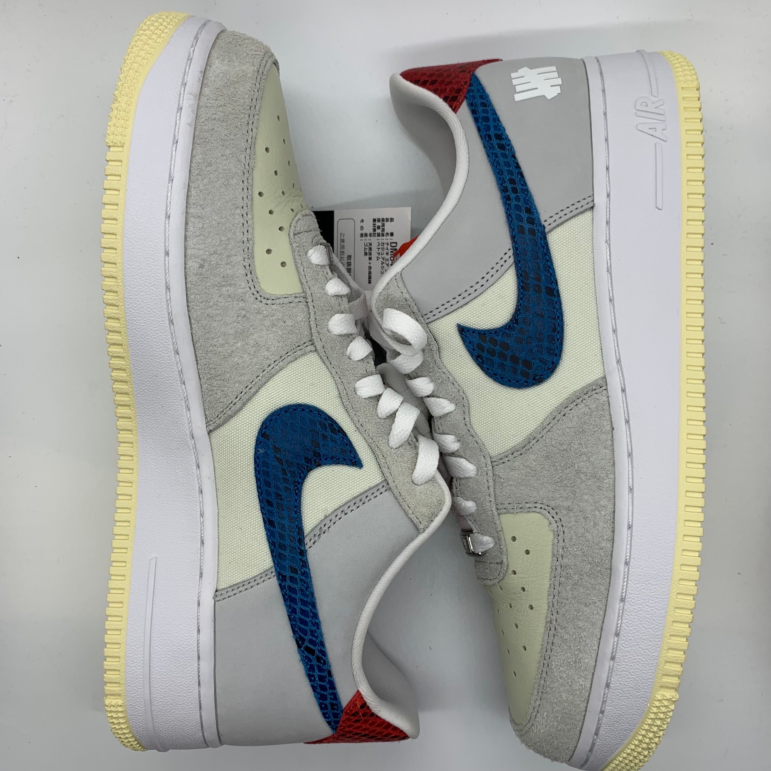 UNDEFEATED × Nike Air Force 1 Low "White"