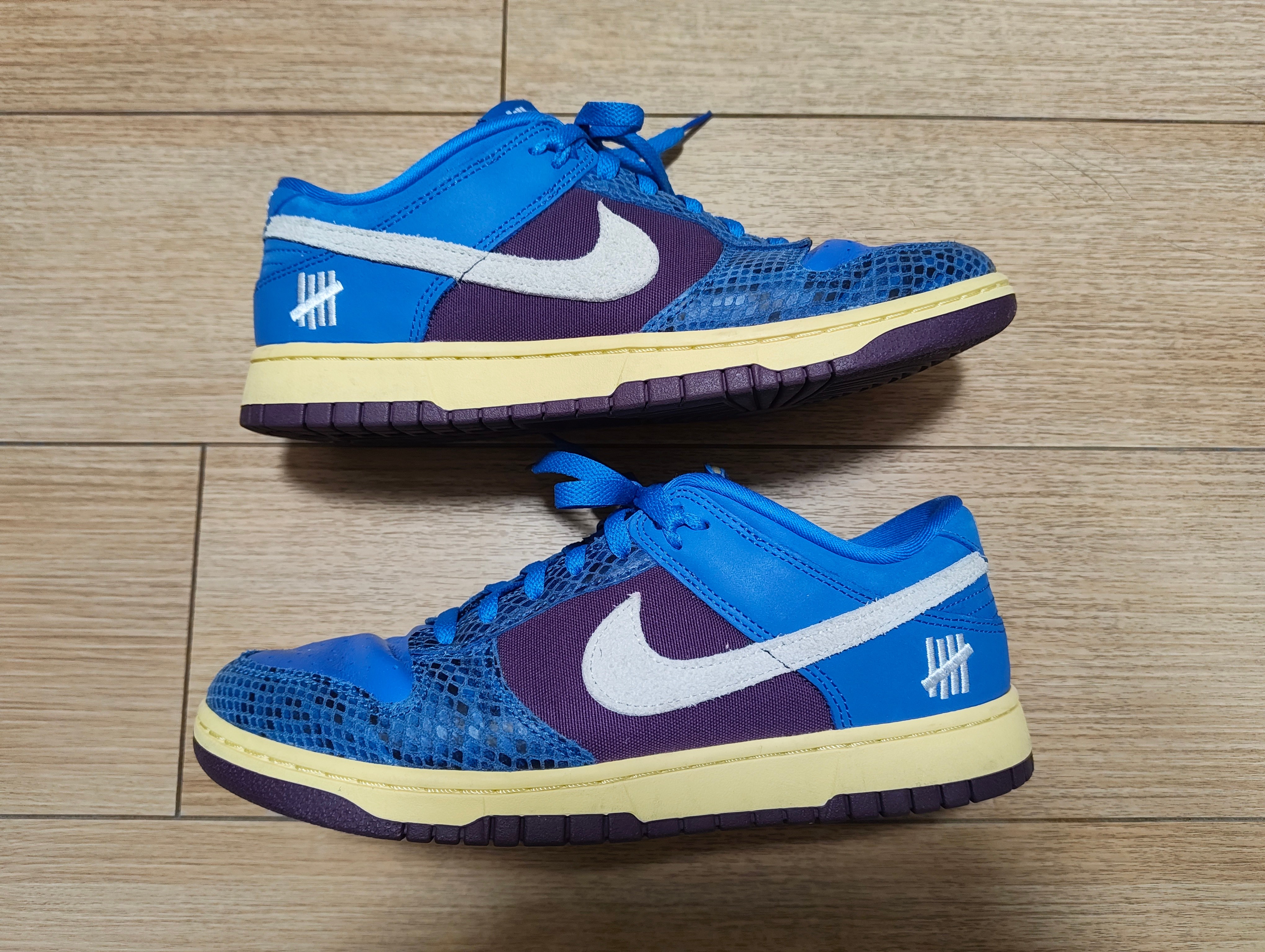 UNDEFEATED × Nike Dunk Low SP "Royal"