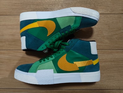Nike SB Zoom Blazer Mid PRM "Aloe Verde/Gold"