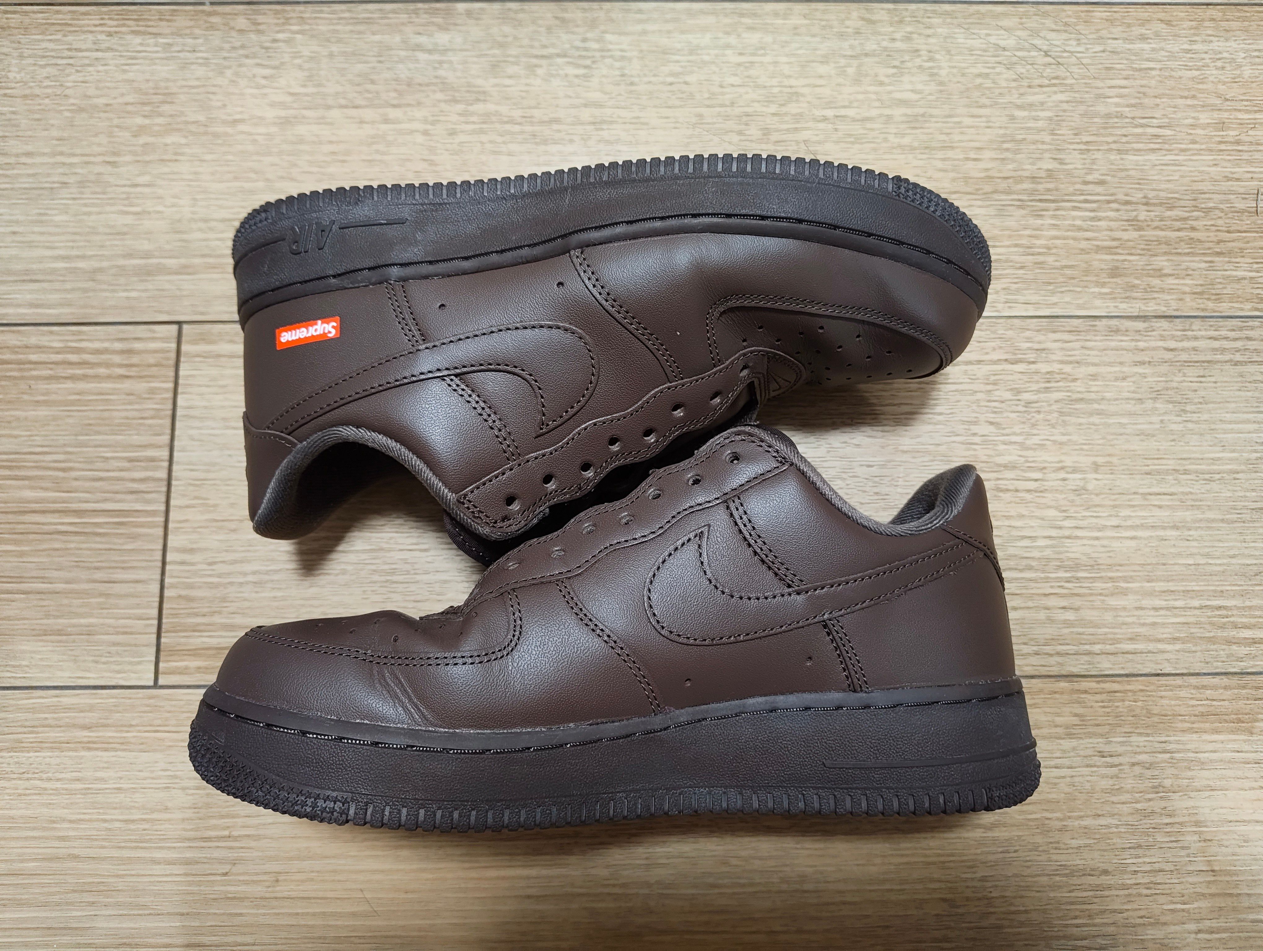 Supreme × Nike Air Force 1 Low "Baroque Brown"