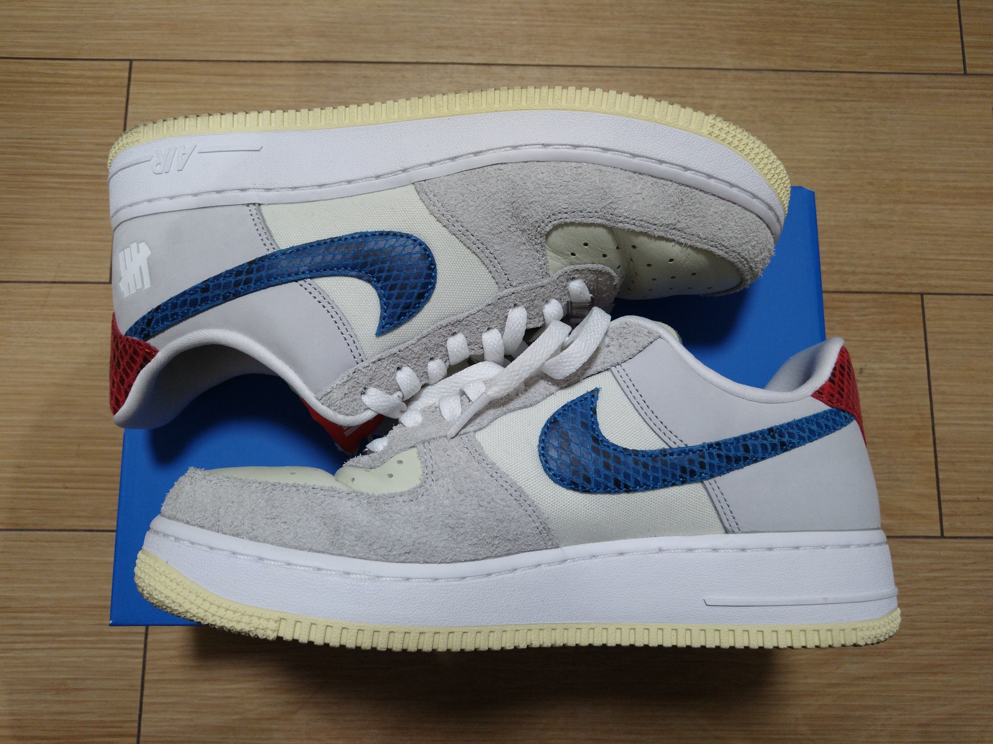 UNDEFEATED × Nike Air Force 1 Low "White"