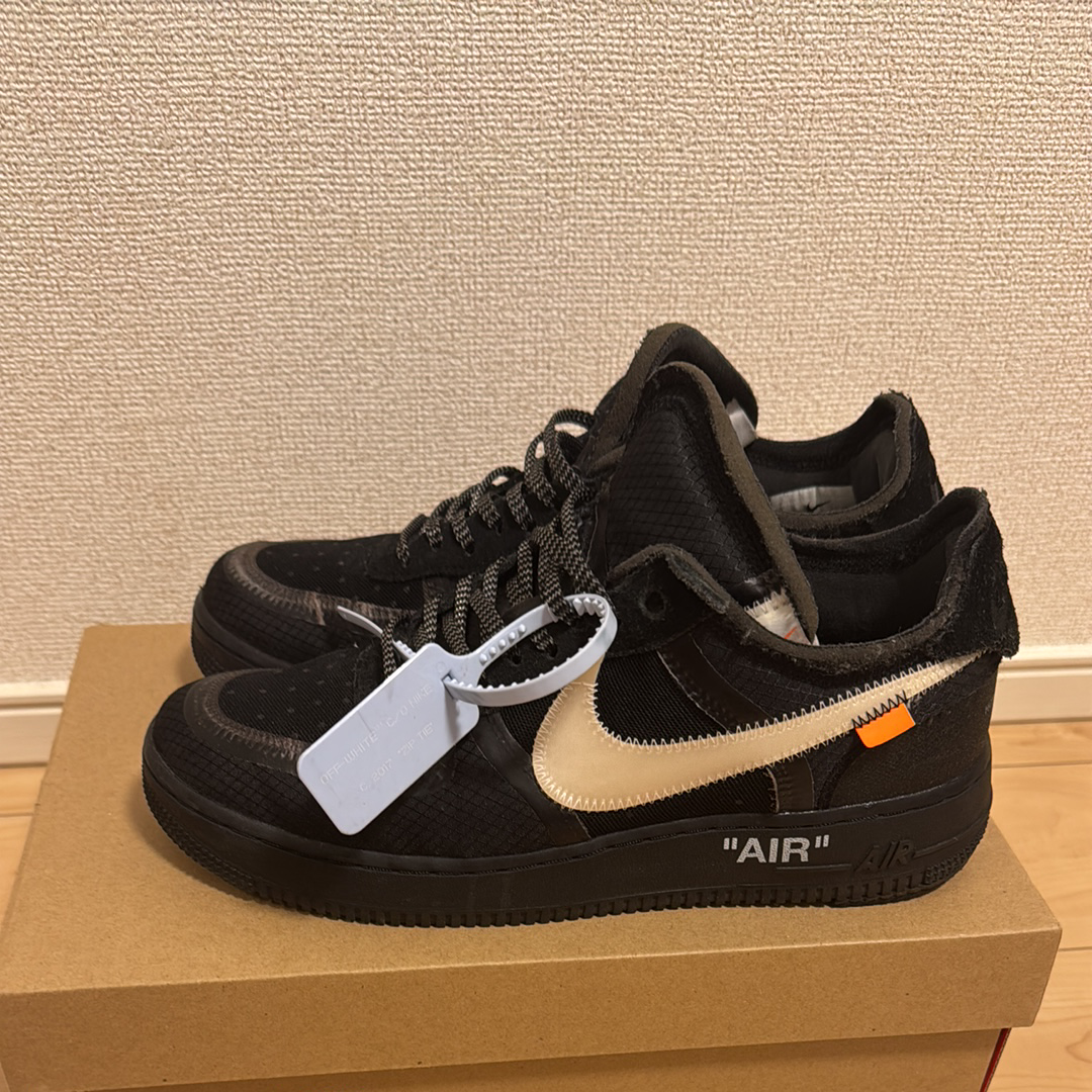 Off-White × Nike Air Force 1 Low "Black"