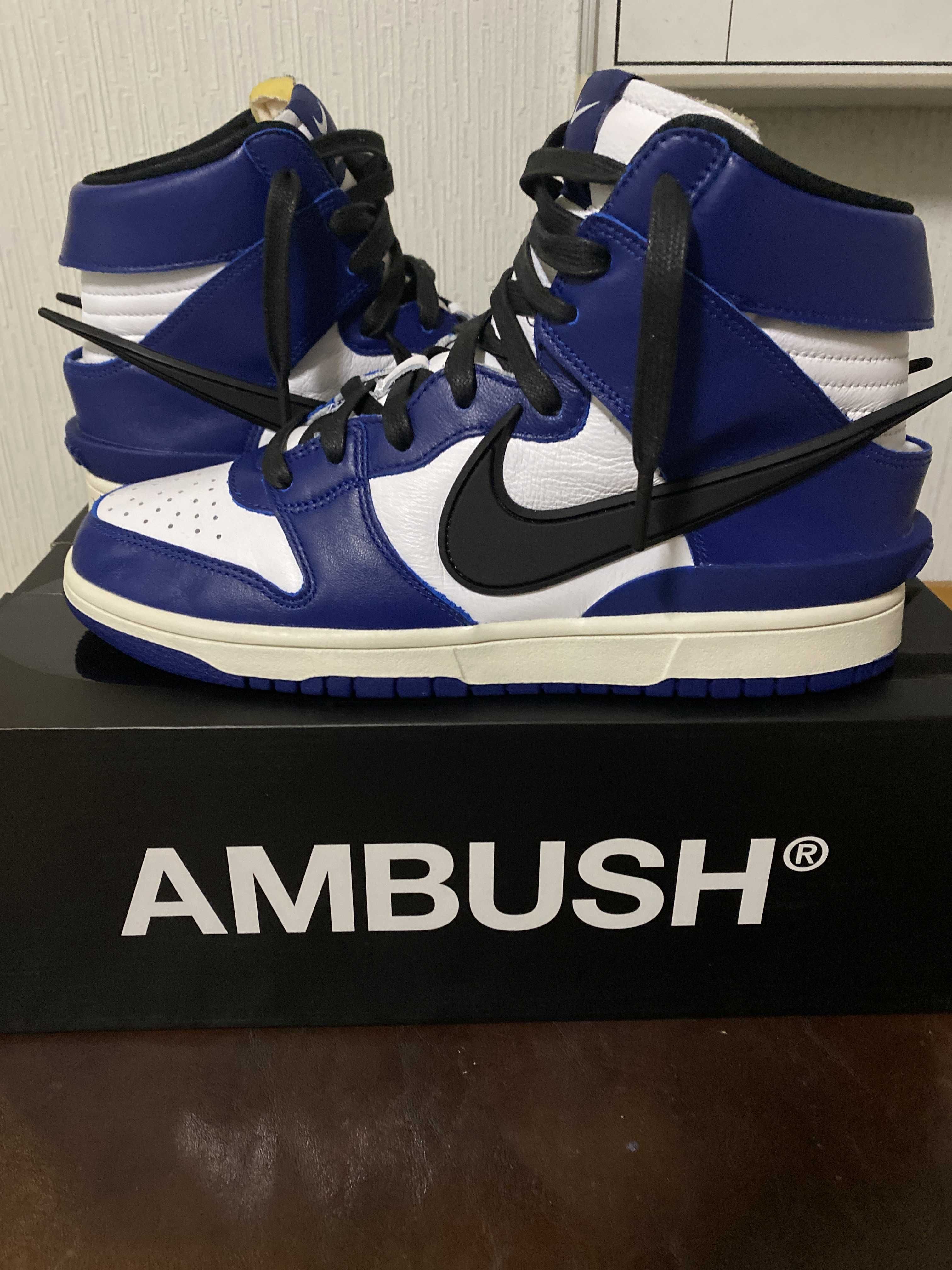 AMBUSH × NIKE DUNK HIGH "DEEP ROYAL"