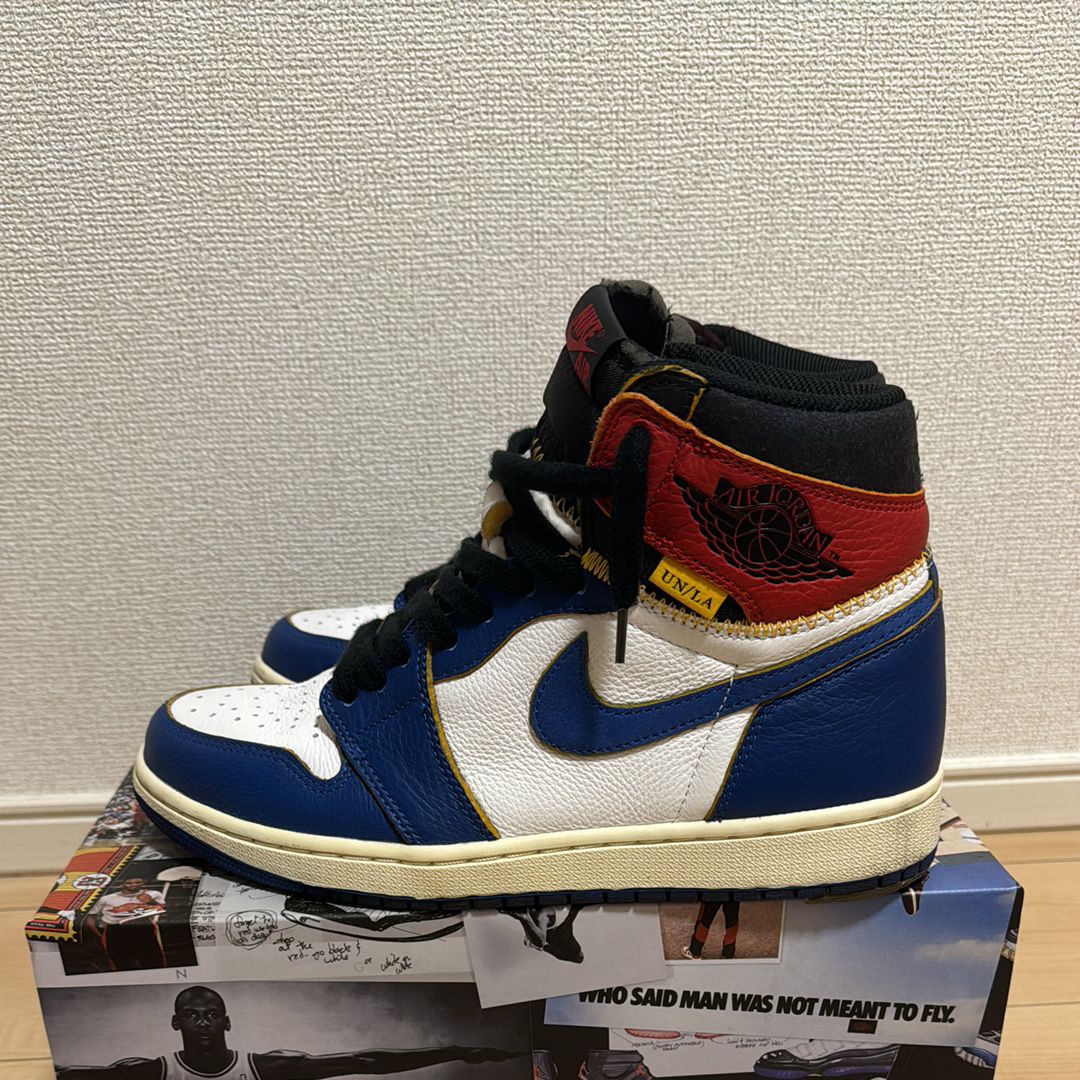 Union × Nike Air Jordan 1 Retro High OG NRG "Storm Blue/Varsity Red"