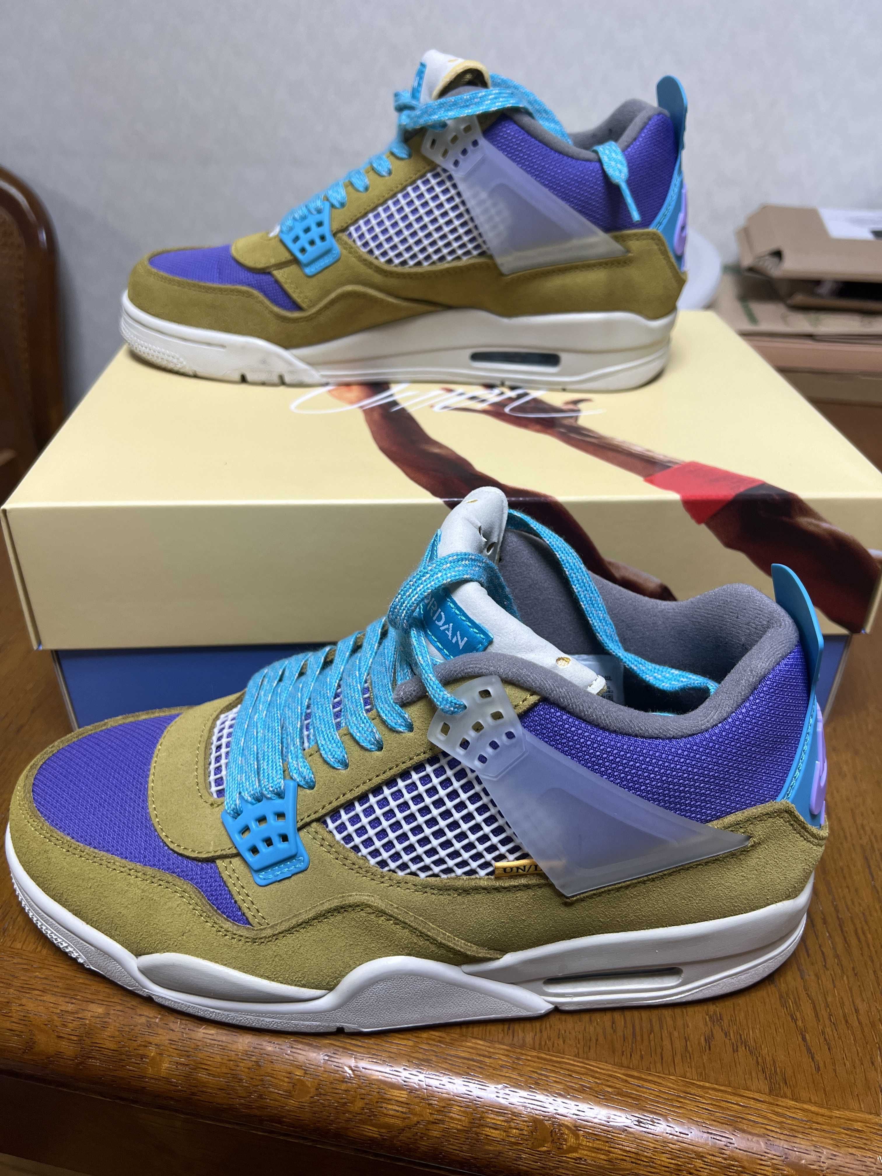 Union × Nike Air Jordan 4 SP "Desert Moss"