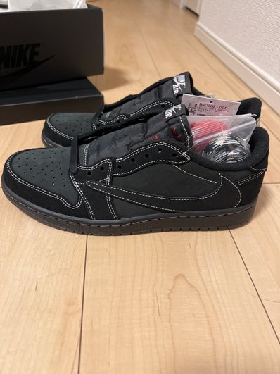 Travis Scott × Nike Air Jordan 1 Low OG SP "Black Phantom"
