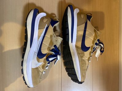 Sacai × Nike Vapor Waffle "Sesame And Blue Void"
