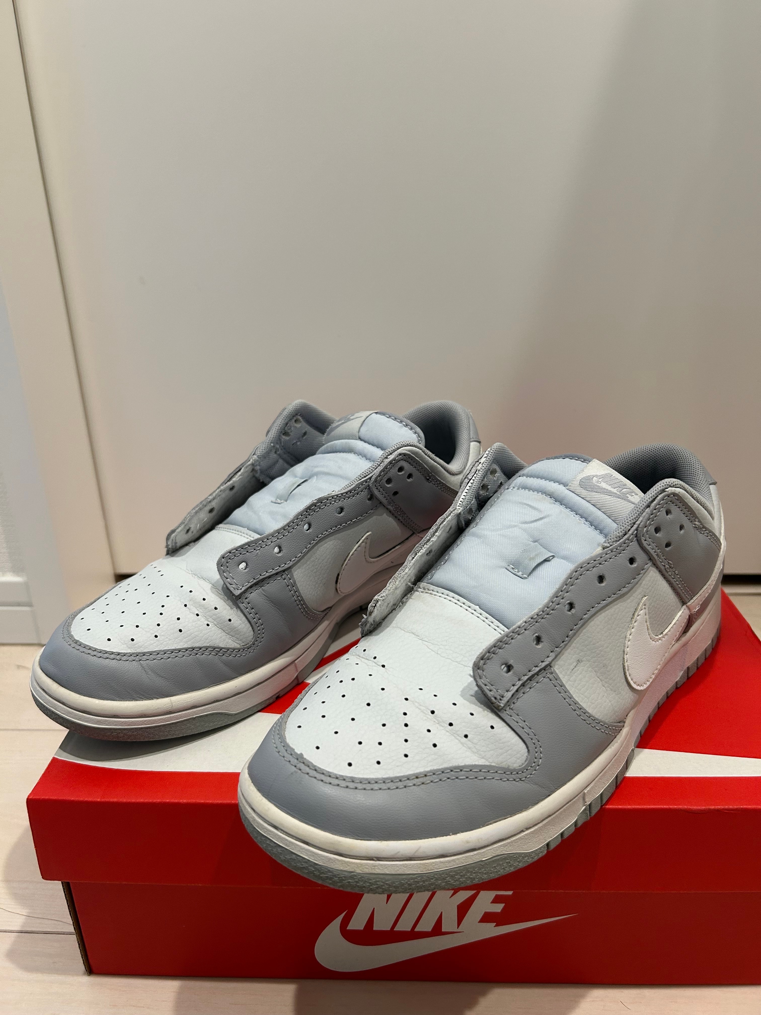 Nike Dunk Low "Pure Platinum/White/Wolf Gray"