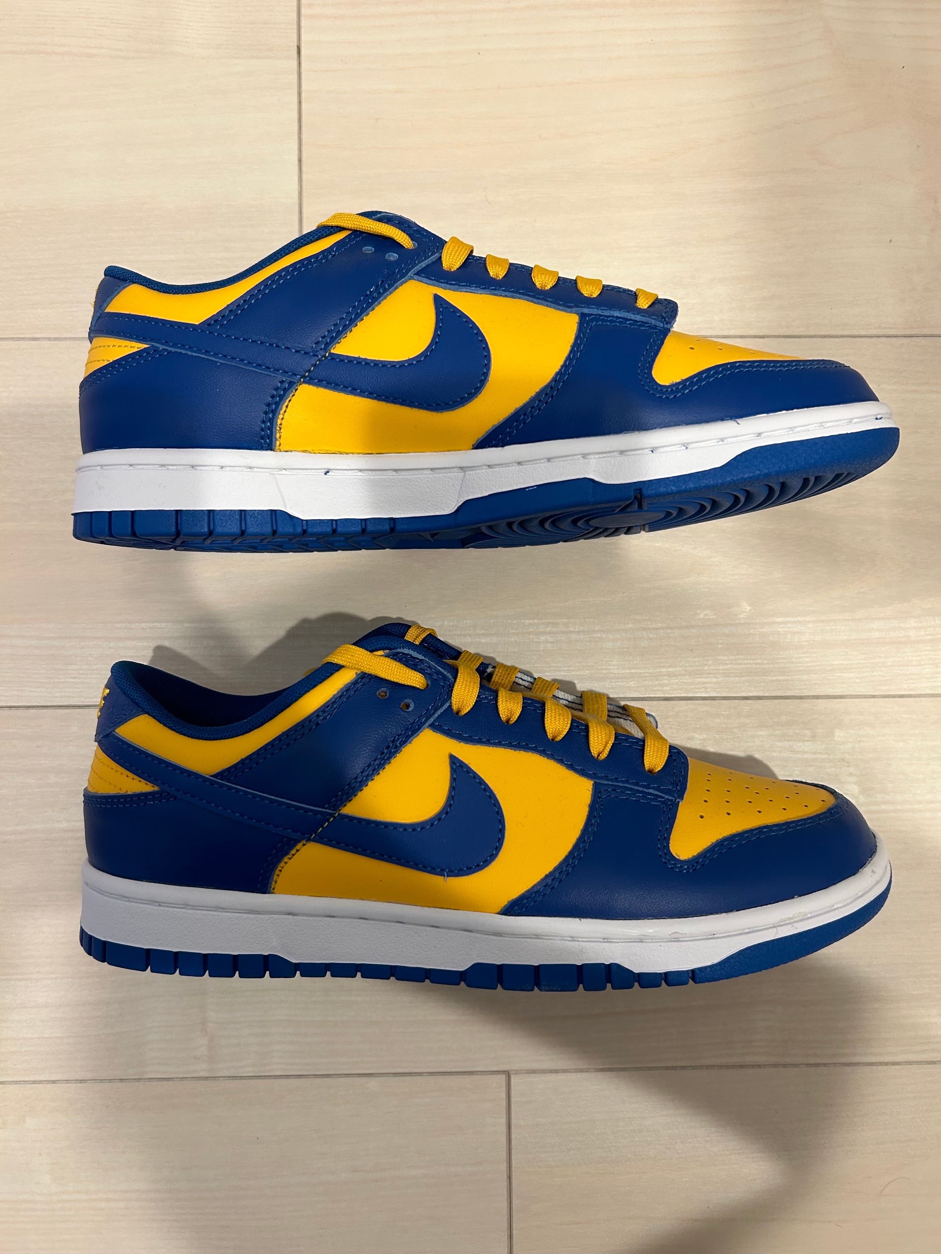Nike Dunk Low "Blue Jay and University Gold"