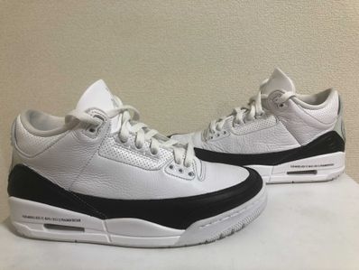 Fragment × Nike Air Jordan 3 "White/Black"