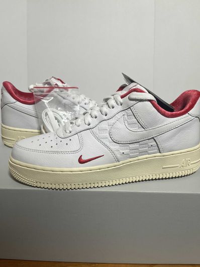 KITH × Nike Air Force 1 Low "White/Red"