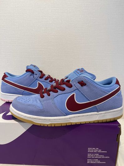 Nike SB Dunk Low Pro "Philadelphia Phillies/Valor Blue and Team Maroon"