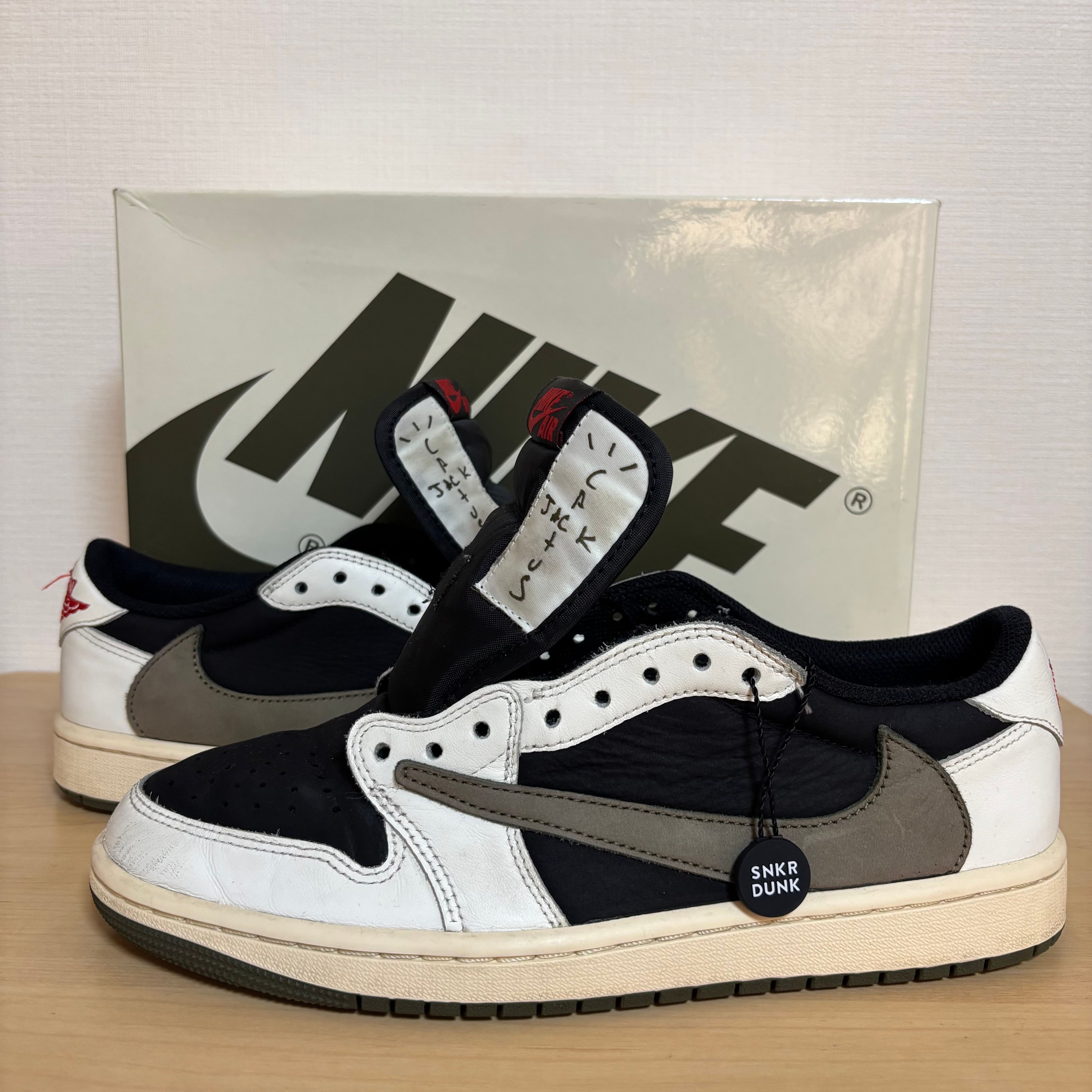 Travis Scott × Nike Women's Air Jordan 1 Low OG "Medium Olive"